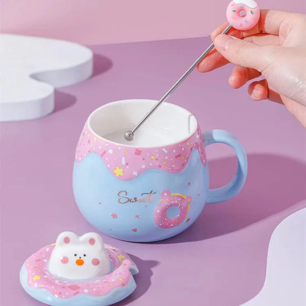 Adorable Cat Mug Gift Set