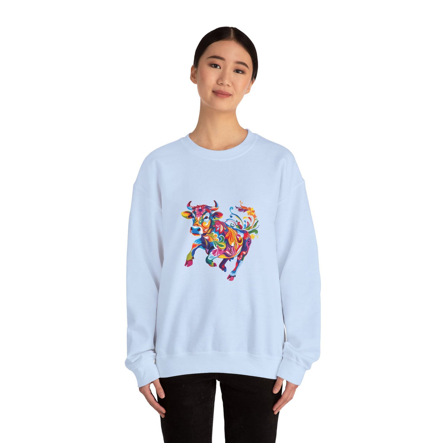 Flying Cow Sweatshirt Random Sky High Adventures Pullover