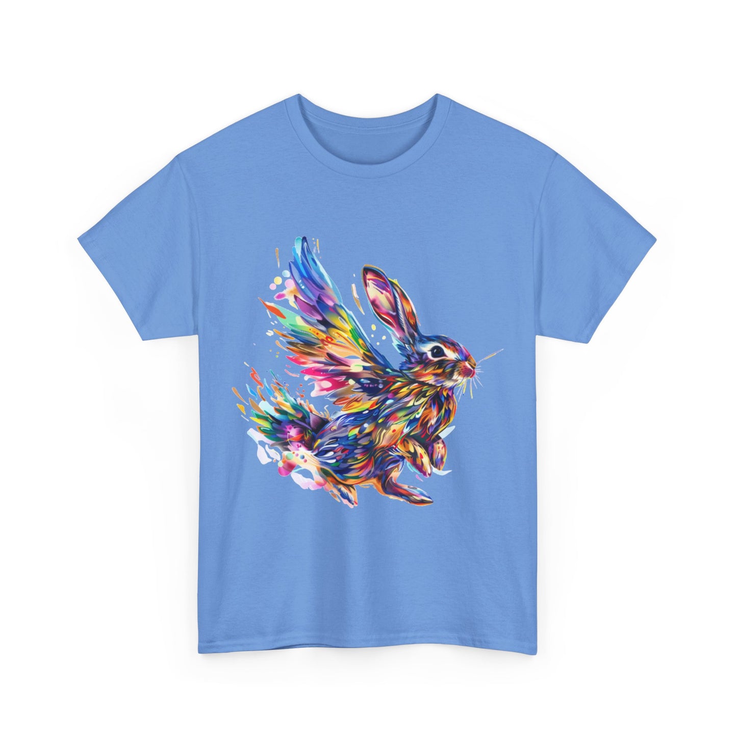 Flying Rabbit T-Shirt Random Leap Sky High Adventure Tee