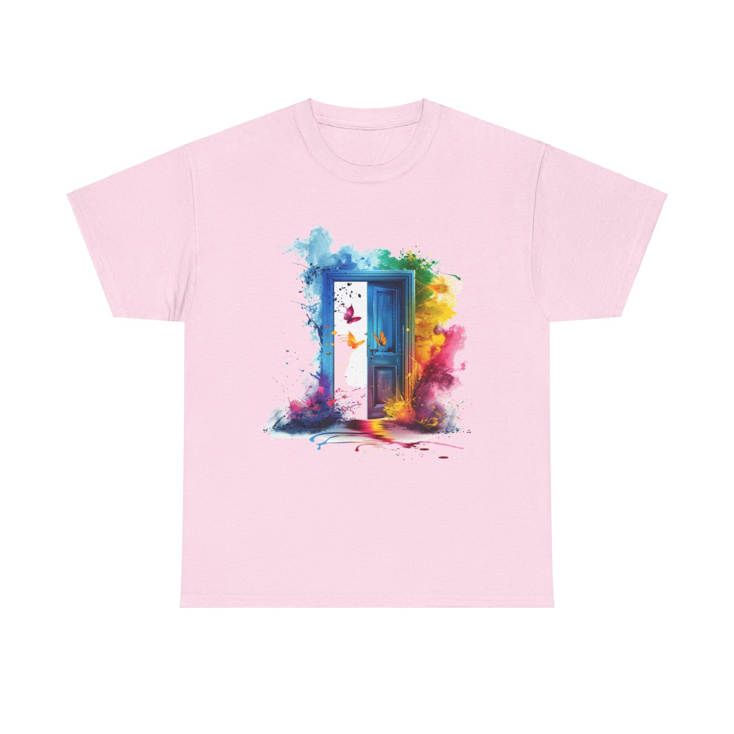 Flying Door T-Shirt Random Portal To Adventure Graphic Tee