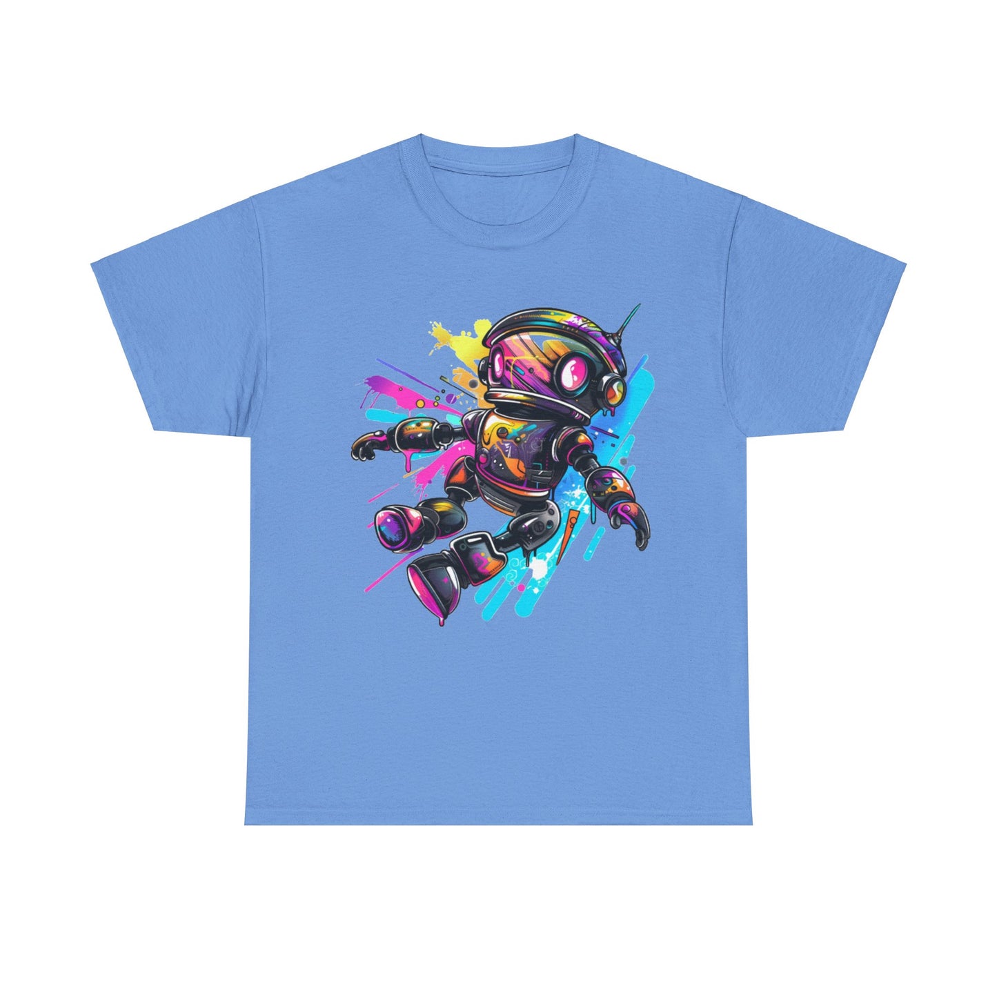 Flying Robot T-Shirt Random Sky Soaring Circuit Design For Sci-Fi Fans