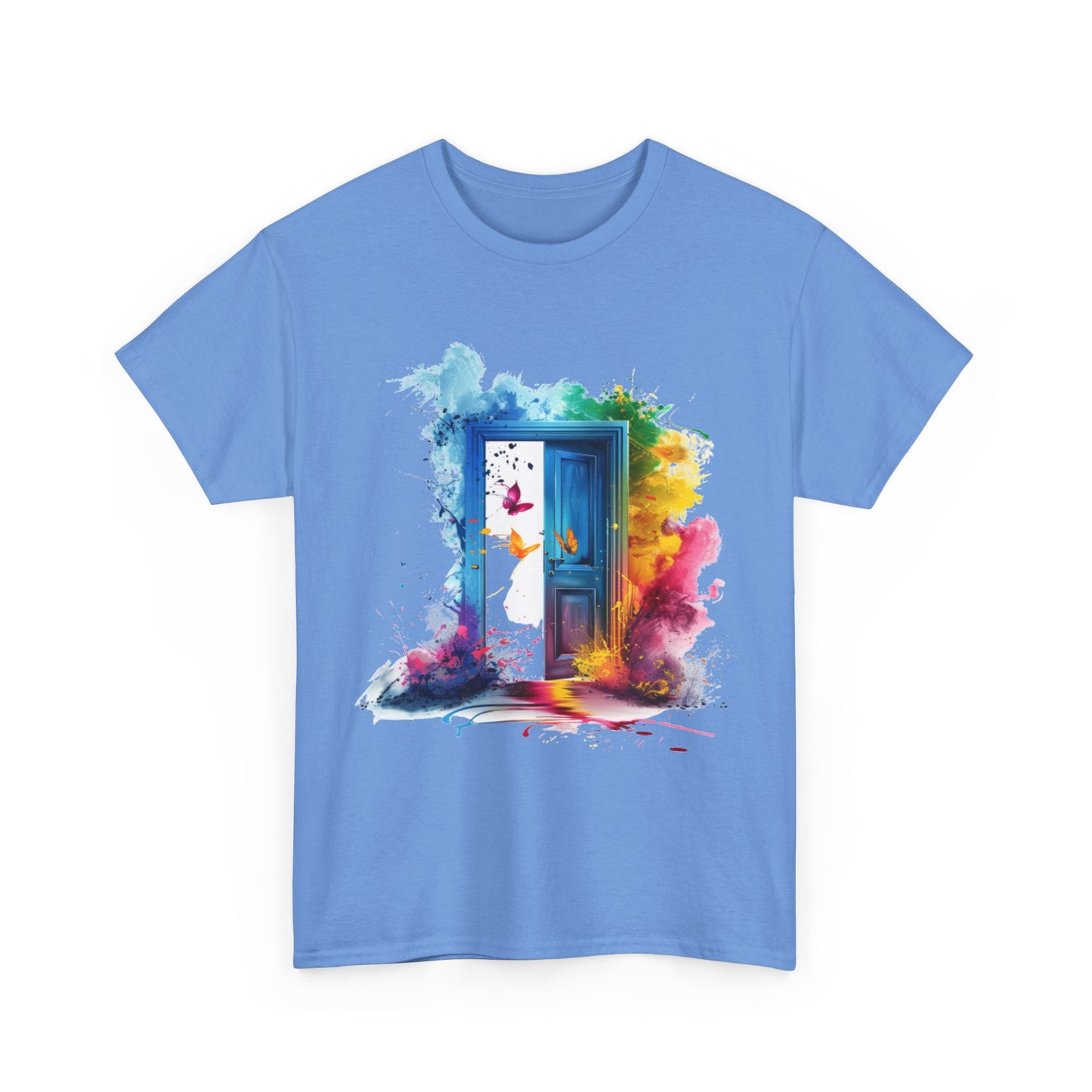 Flying Door T-Shirt Random Portal To Adventure Graphic Tee