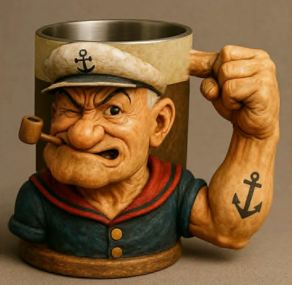 Popeye Power Mug
