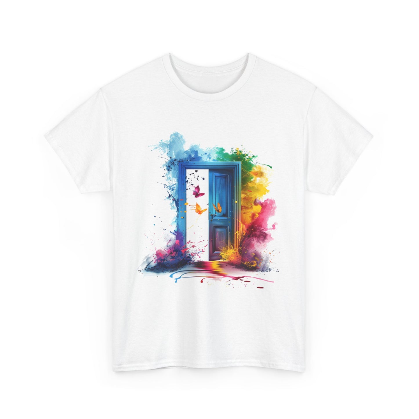 Flying Door T-Shirt Random Portal To Adventure Graphic Tee