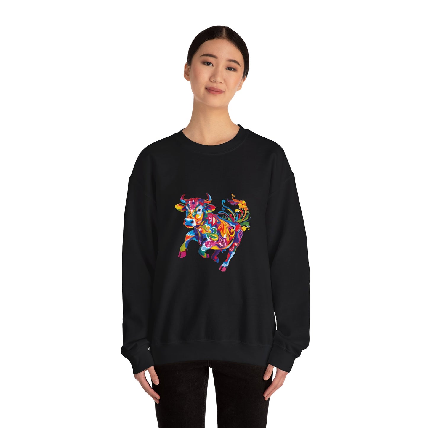 Flying Cow Sweatshirt Random Sky High Adventures Pullover