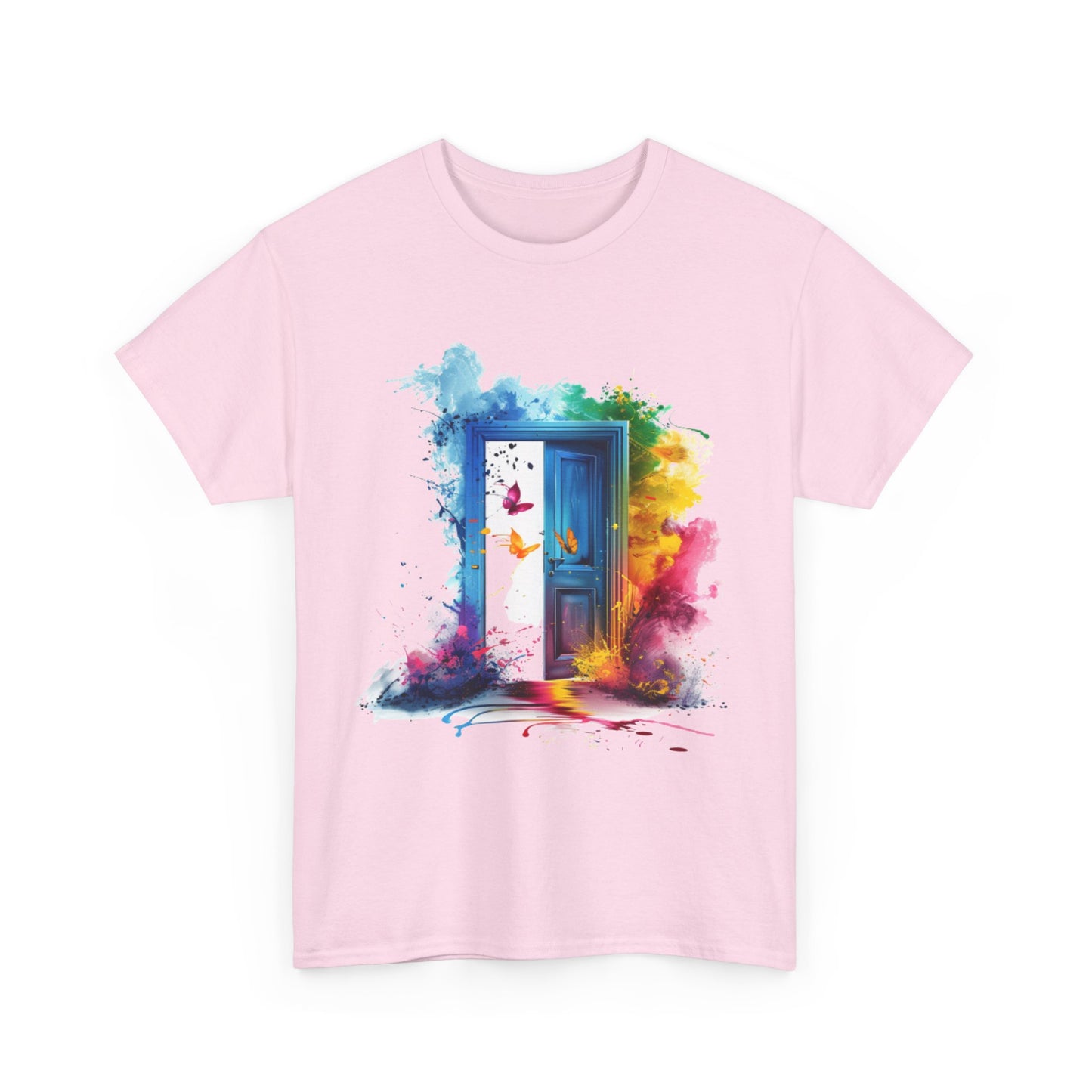 Flying Door T-Shirt Random Portal To Adventure Graphic Tee