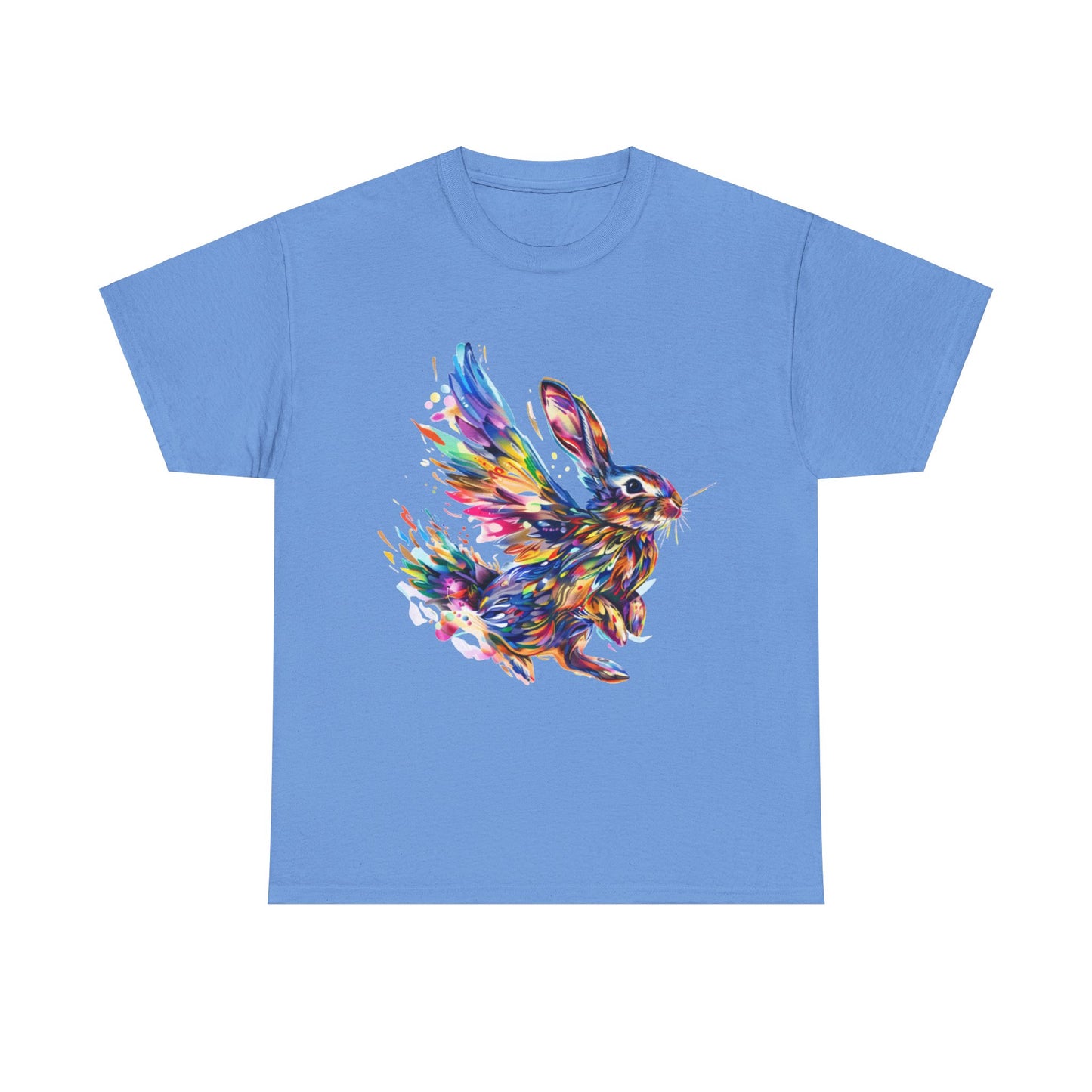 Flying Rabbit T-Shirt Random Leap Sky High Adventure Tee