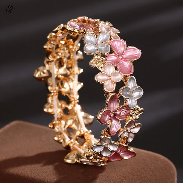 Cherry Blossom Elastic Bracelet