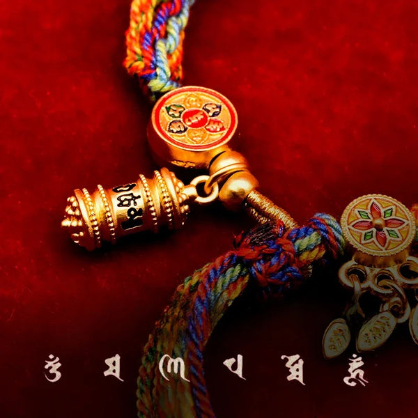 Colorful Charm Tassel Bracelet
