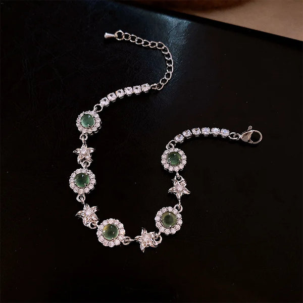 Elegant Starfish Flower Bracelet