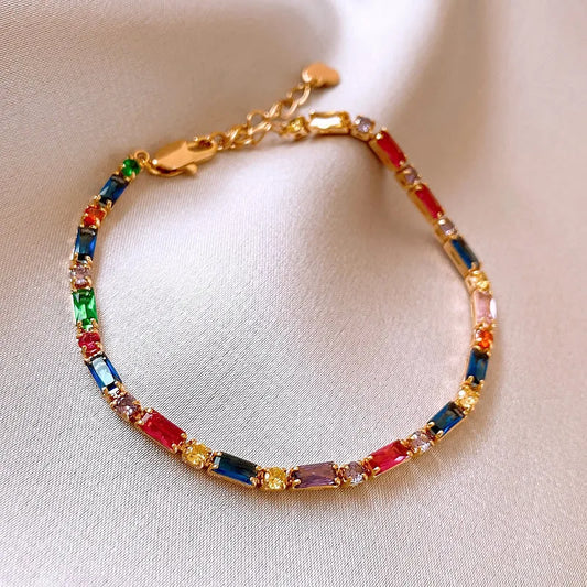 Chic Gold Chain Bracelet Set