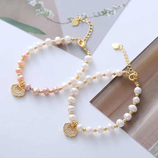 Timeless Pearl Charm Bracelet