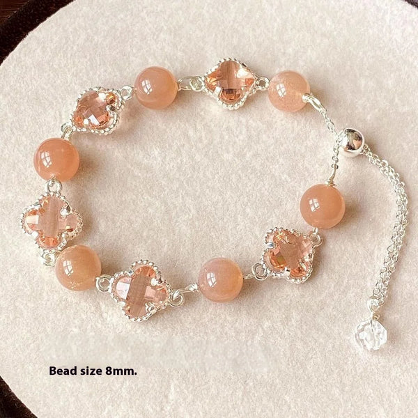 Elegant Crystal Charm Bracelet