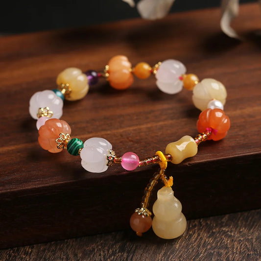 Chic Crystal Charm Bracelet