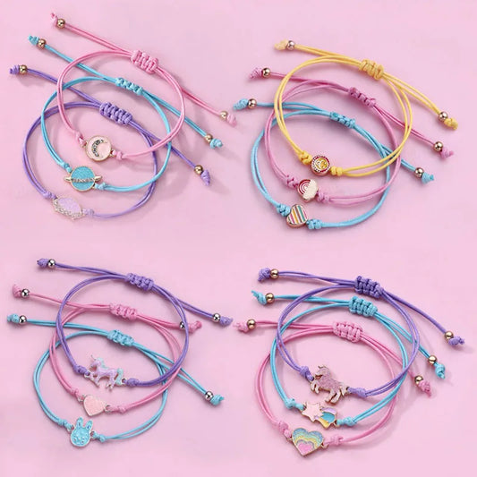 Charming Unicorn Bracelet Set