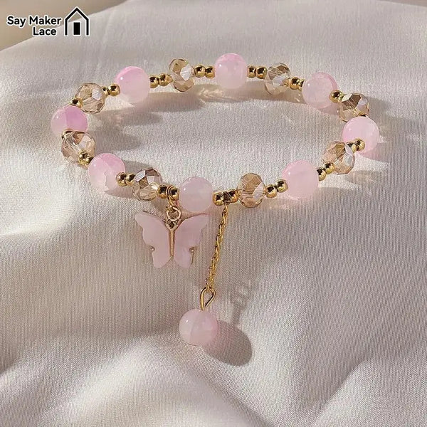 Elegant Butterfly Charm Bracelet